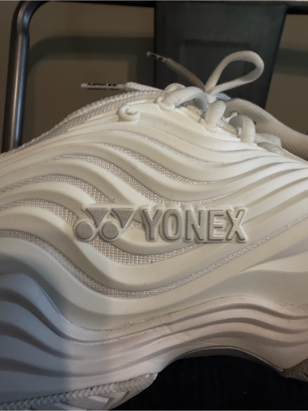 Yonex SHB 210 Women's 7.5 White Indoor Court Shoes Badminton Pickleball - Picture 9 of 16